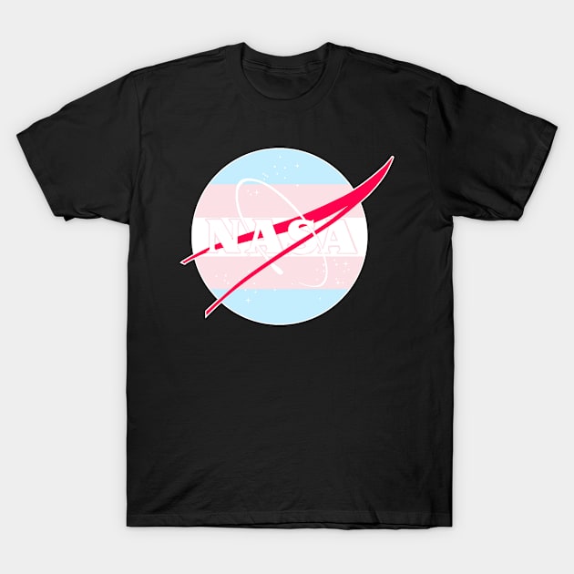 Pastel Nasa Logo - Trans T-Shirt by Owlhana